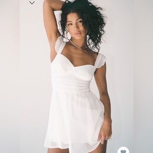 Princess Polly white dress size 6